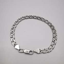 Vintage Beautiful Bracelet Jewelry,925 Sterling Silver, Handmade,seal,  7,67g