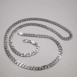 Vintage  Beautiful  Jewelry Chain,925 Sterling Silver,Signed ,Handmade 18,19g