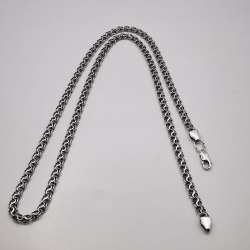 Vintage  Beautiful  Jewelry Chain,925 Sterling Silver,Signed ,Handmade 18,41g