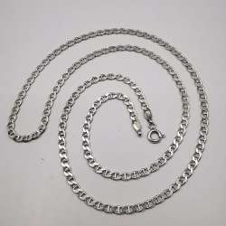 Vintage  Beautiful  Jewelry Chain,925 Sterling Silver,Signed ,Handmade 9,14g