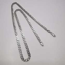 Vintage  Beautiful  Jewelry Chain,925 Sterling Silver,Signed,Handmade 18,41g