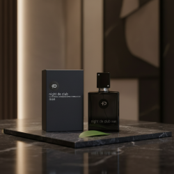 Night de Club Man Bold Black Luxury EDP Long-Lasting Masculine Fragrance Perfume