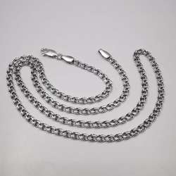 Vintage  Beautiful  Jewelry Chain,925 Sterling Silver,Signed ,Handmade 15,13g