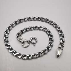 Vintage Beautiful Bracelet Jewelry,925 Sterling Silver, Handmade,seal,  4,90g