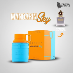 Odyssey Mandarin Sky EDP Men's Fresh Masculine Fragrance Long-Lasting Scandal Type