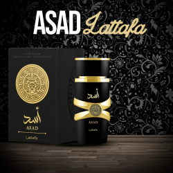 Lattafa Asad Men's Fragrance EDP - Sauvage Elixir Inspired Bold Warm Long-Lasting Scent