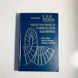 Fields And Waves In Communication Electronics Hardcover Book By Simon Ramo, 1994