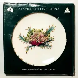 VTG Australian Wildflower Plate Philippa Nikulinsky Botanical Porcelain 6