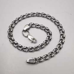 Vintage Beautiful Bracelet Jewelry,925 Sterling Silver, Handmade,seal,  5,64g