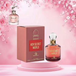 Her Secret World Eau de Parfum for Women | Elegant Long-Lasting Scent Inspired by Scandal 100ml