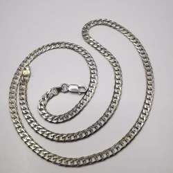 Vintage  Beautiful  Jewelry Chain,925 Sterling Silver,Signed ,Gilding 11,27g
