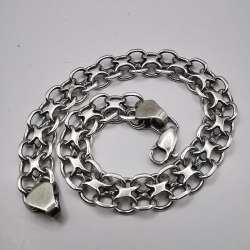 Vintage Beautiful Bracelet Jewelry,925 Sterling Silver, Handmade,seal,  11,25g