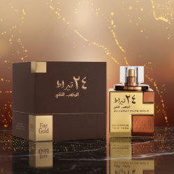 Lattafa 24 Carat Pure Gold EDP Luxury Oriental Perfume 100ml Long Lasting Fragrance