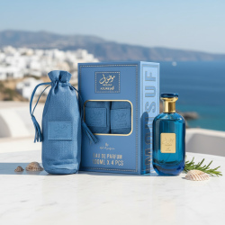 Mousuf Azure Ard Al Zaafaran EDP 100ml Luxury Fresh Oriental Perfume Set
