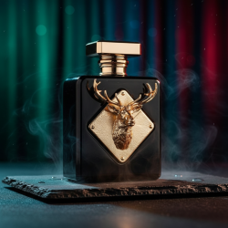 Imperial by Fragrance World Unisex EDP 100ml Luxury Rich Black Gold Deer Perfume