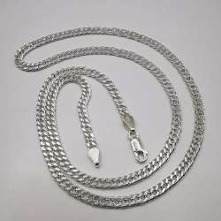 Vintage  Beautiful  Jewelry Chain,925 Sterling Silver,Signed ,Handmade  18,72g