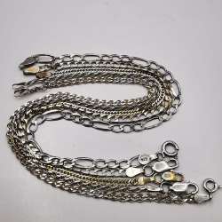 Vintage Beautiful,5 Bracelet,Jewelry,925 Sterling Silver, Handmade,seal,  13,34g