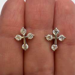 Earrings Sterling Silver 925 Women’s Fashion Jewelry.