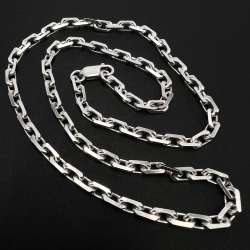 Massive Vintage Sterling Silver 925 Unisex Chain Necklace Jewelry 50 cm 26.8g