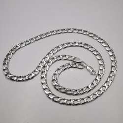 Vintage  Beautiful  Jewelry Chain,925 Sterling Silver,Signed ,Handmade 19,80g