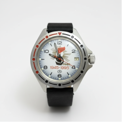 Vintage Vostok Komandirskie '50 Years of Victory' WWII Mechanical Watch 3851