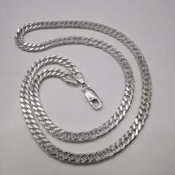 Vintage  Beautiful  Jewelry Chain,925 Sterling Silver,Signed ,Handmade 22,52g