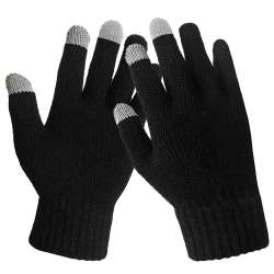 Touch Screen Winter Gloves – Warm Knitted Full Finger Gloves.Unisex