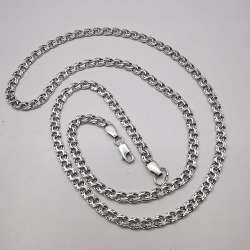 Vintage  Beautiful  Jewelry Chain,925 Sterling Silver,Signed ,Handmade 14,89g