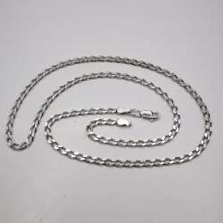 Vintage  Beautiful  Jewelry Chain,925 Sterling Silver,Signed ,Handmade 11,41g