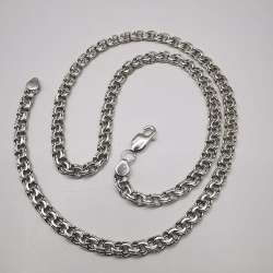 Vintage  Beautiful  Jewelry Chain,925 Sterling Silver,Signed , Handmade 18,83g