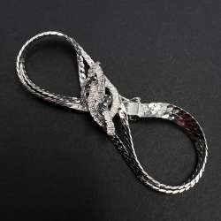 Vintage Silver 835 Bracelet with Four Natural Stones – Elegant Women Jewelry