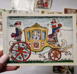 Vintage Miniature Print Set – Decorative Graphic Design Col