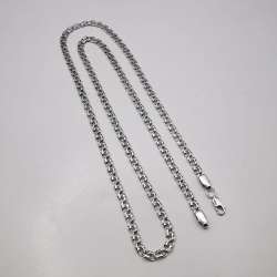 Vintage  Beautiful  Jewelry  Chain,925 Sterling Silver,Signed ,Handmade 15,31g