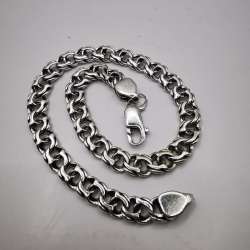 Vintage Beautiful Bracelet Jewelry,925 Sterling Silver, Handmade,seal,  11,39g