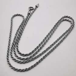 Vintage Beautiful  Jewelry Chain, 925 Sterling Silver, Signed  7.59g