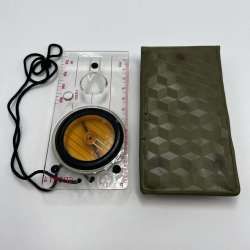 Vintage GDR Sport 4 Compass East Germany Military Style With Original Case