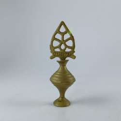Vintage Solid Brass Kohl Container Antique Eyeliner Vessel Handmade in Pakistan