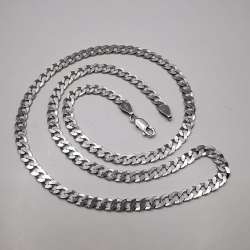 Vintage  Beautiful  Jewelry  Chain Necklece,925 Sterling Silver,Signed , 18,46g