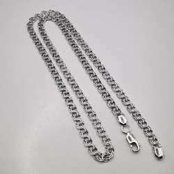 Vintage  Beautiful  Jewelry  Chain Necklece,925 Sterling Silver,Signed , 19,82g