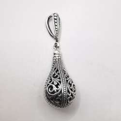 Vintage Elegant Pendant  Made of 925 Silver,Sample, Filigree 4,30g