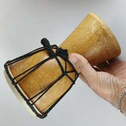 Echoes of Africa Traditional Handcrafted Wooden Djembe Drum Artisan Percussion