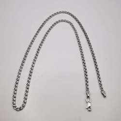 Vintage  Beautiful  Jewelry  Chain Necklece,925 Sterling Silver,Signed , 8,34g