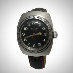 Rare Vostok Amphibia Komandirskie Mechanical Men's Watch USSR Export 2209 - 1285