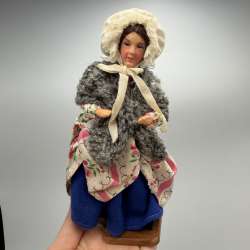 Vintage Jay Dublin Ireland Sligo Woman Doll 1960s Irish Folk Costume Collectible