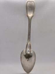 Antique Christofle France Silver Plated Spoon – Luxury French Flatware – 20cm 84