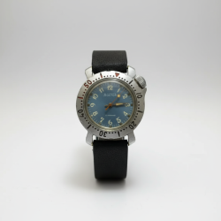 Vintage Mens Watch Vostok Komandirskie Small Blue Dial USSR Rare Military Watch