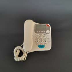 Vintage PILOT Corded Telephone Landline Desk Phone LCD Classic Retro Collectible