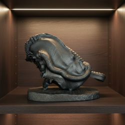 2KG+ Courtney Brown Original Bronze Sculpture | Organic Surreal Abstract Modern