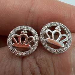 Elegant 925 Sterling Silver Earrings – Minimalist & Stylish Design