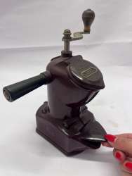 Vintage Bakelite Hand Crank Coffee Grinder Mill Art Deco German Kitchen